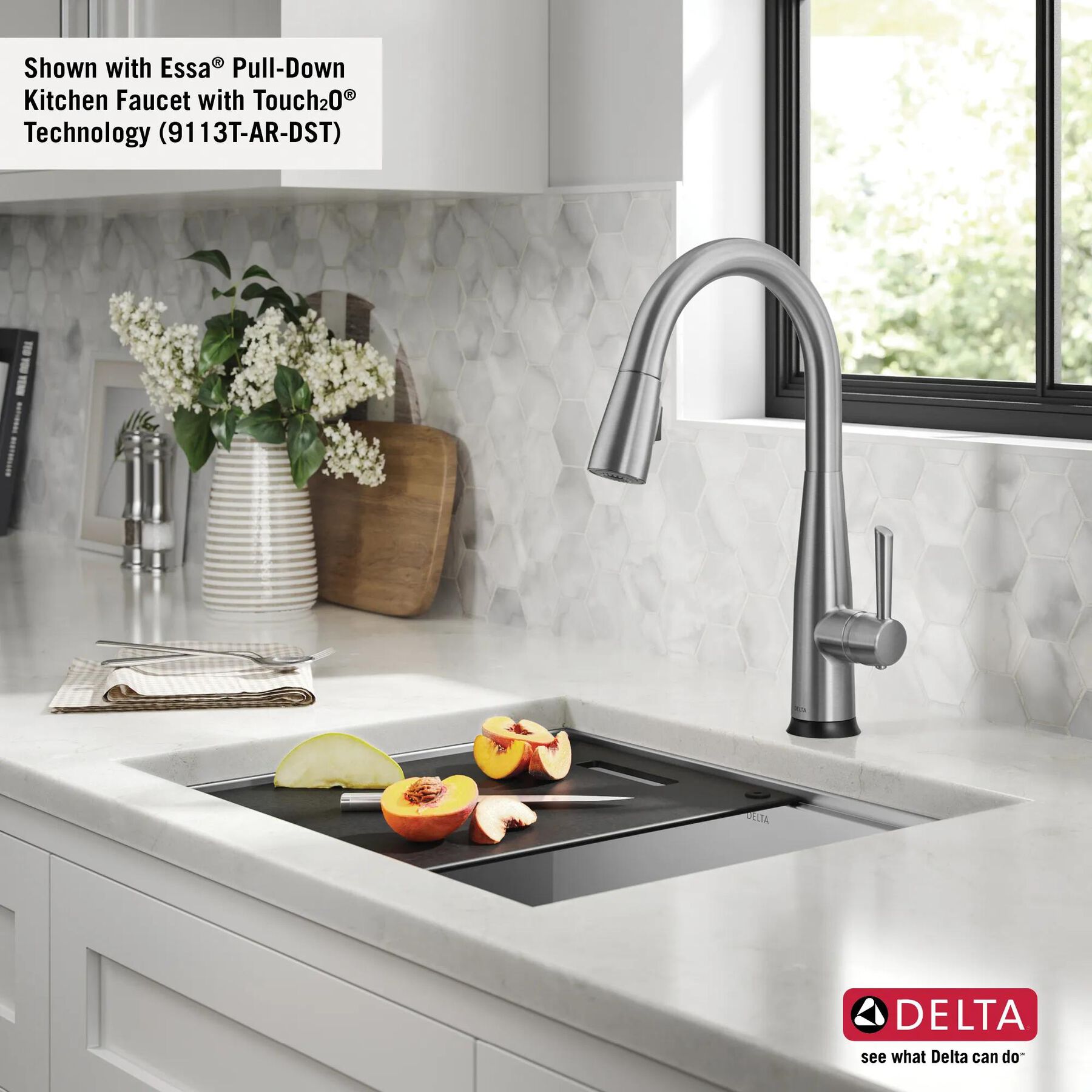 23&rdquo; Workstation Undermount&nbsp;Single Bowl&nbsp;16 Gauge Stainless Steel&nbsp;Kitchen Sink&nbsp;with&nbsp;WorkFlow&trade; Ledge and Accessories